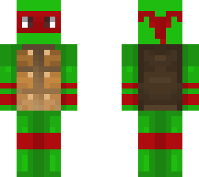 red ninja turtle skin
