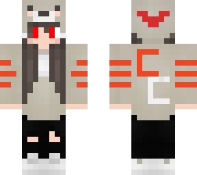 redcraft girl skin