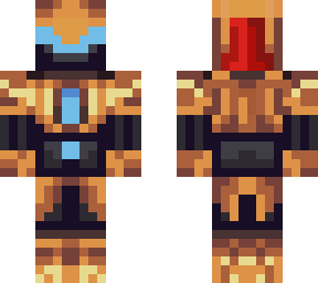 auric telsa armor with plumed helm