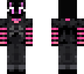 black and pink