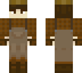 farmer with a straw hat