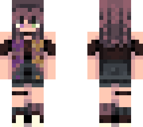 girl brunette oc kuroe mha