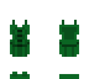 green dress base