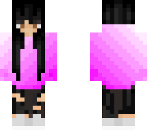guzzybandzz pink gradient hoodie girl