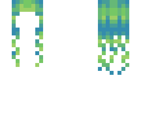 jellyfish haircut - seaweed