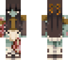 my skin as a zombie