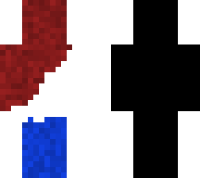 red white and blue guy