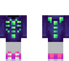 ribcage sweater - neon