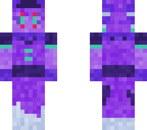 Teto Harlequin Contraption v creepy | Minecraft Skin