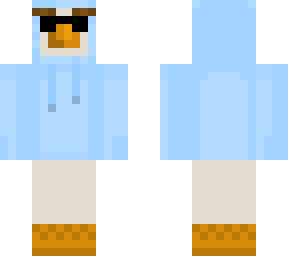 tuff eagle with glasses