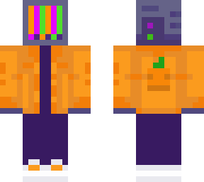 tv pumpkin (non white) (halloween)
