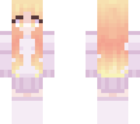 yellowish pink girl skin