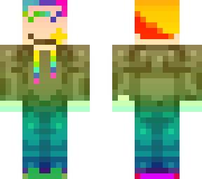 (comission) pro player rainbow skin
