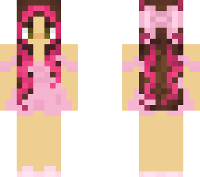 all pink look