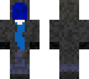 blue man