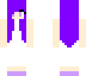violet snowflake girl