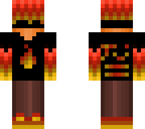 my main minecraft skin sorry for so many