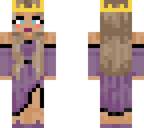 purple spring goddess