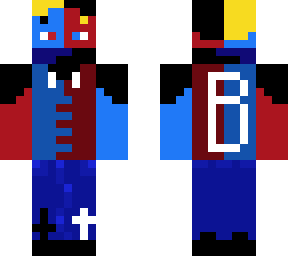 red/blue combonation more details