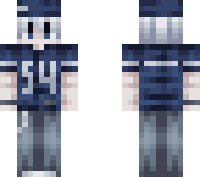 white blue