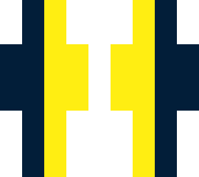 black yellow