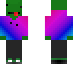 blue purple and pink fade hoodie dirpterkiee