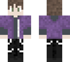 casual purple hoodie guy