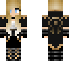 fantasy adventure girl blonde black