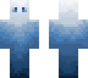 gradient blue with eyes