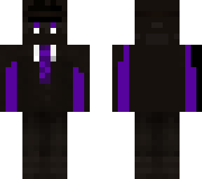 purple suit