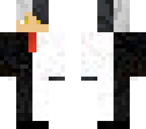 ray black and white suit