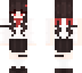 red femboy skin
