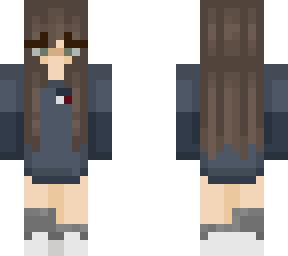 aesthetic hoodie girl