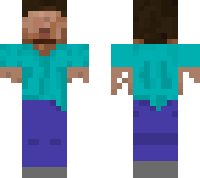 no hands derpy steve