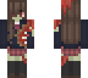 zombie girl 'school uniform' / (dont repload)