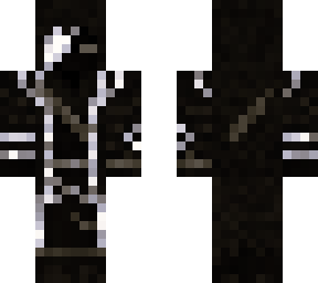 b/w hacker skin