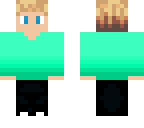 blonde cool kid