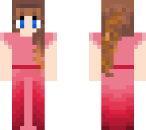 hermione granger yule ball red/pinkish
