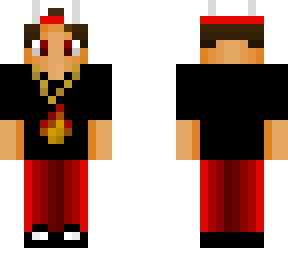 my new main minecraft skin no blindfold