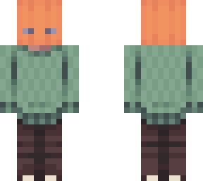 pumpkin in a jumper