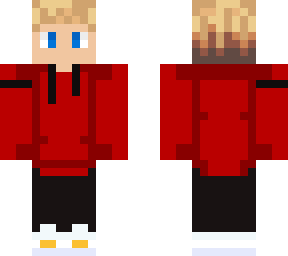 red hoodie guy
