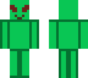 alien with a mouth
