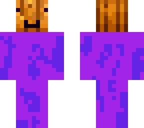 pumpkin head skin