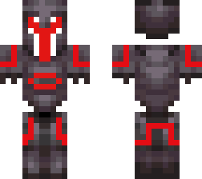 red netherite (trim) use in game not off showing
