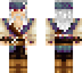 white haired pirate