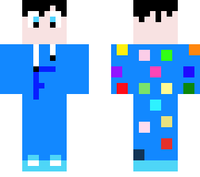 all blue