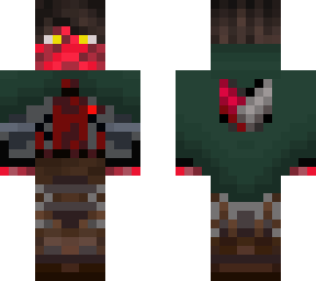 aot demon skin fixed