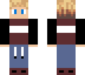 blonde boy maroon edition 2.0