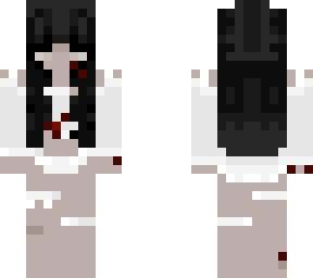 bloody hello kitty tan black hair