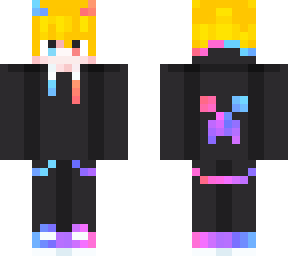 gamer boy blond hair